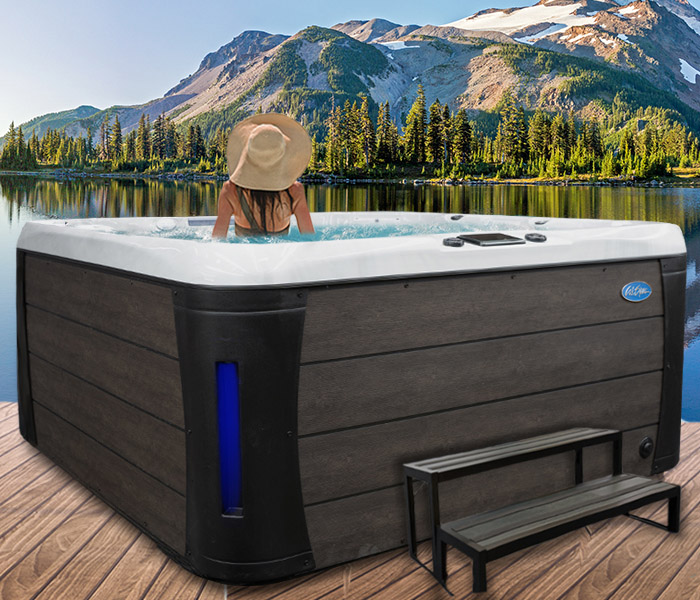 Calspas hot tub being used in a family setting - hot tubs spas for sale Fort Wayne