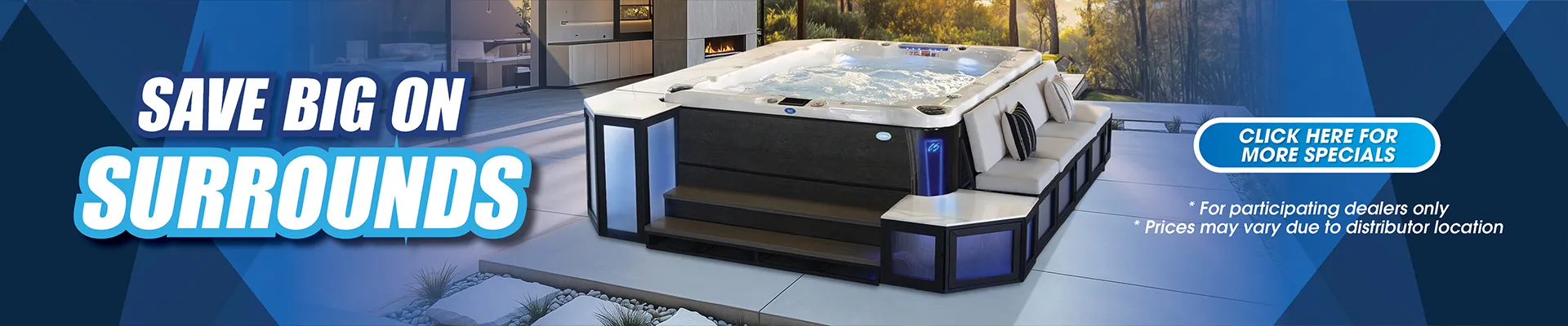 Calspas hot tub being used in a family setting - Fort Wayne
