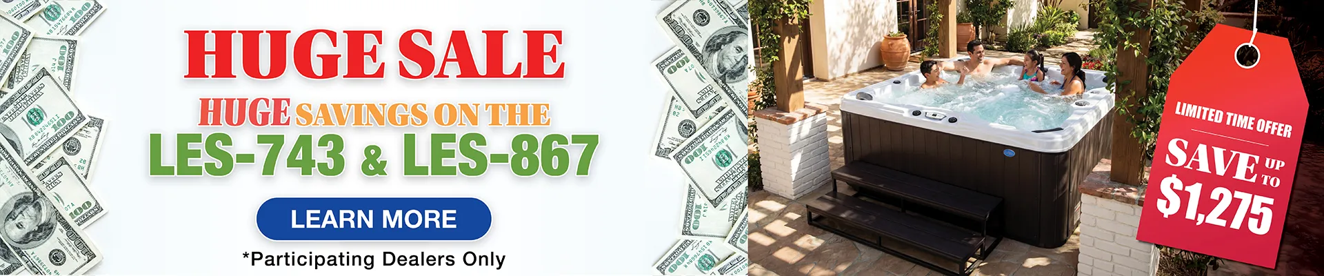 Calspas hot tub being used in a family setting - Fort Wayne